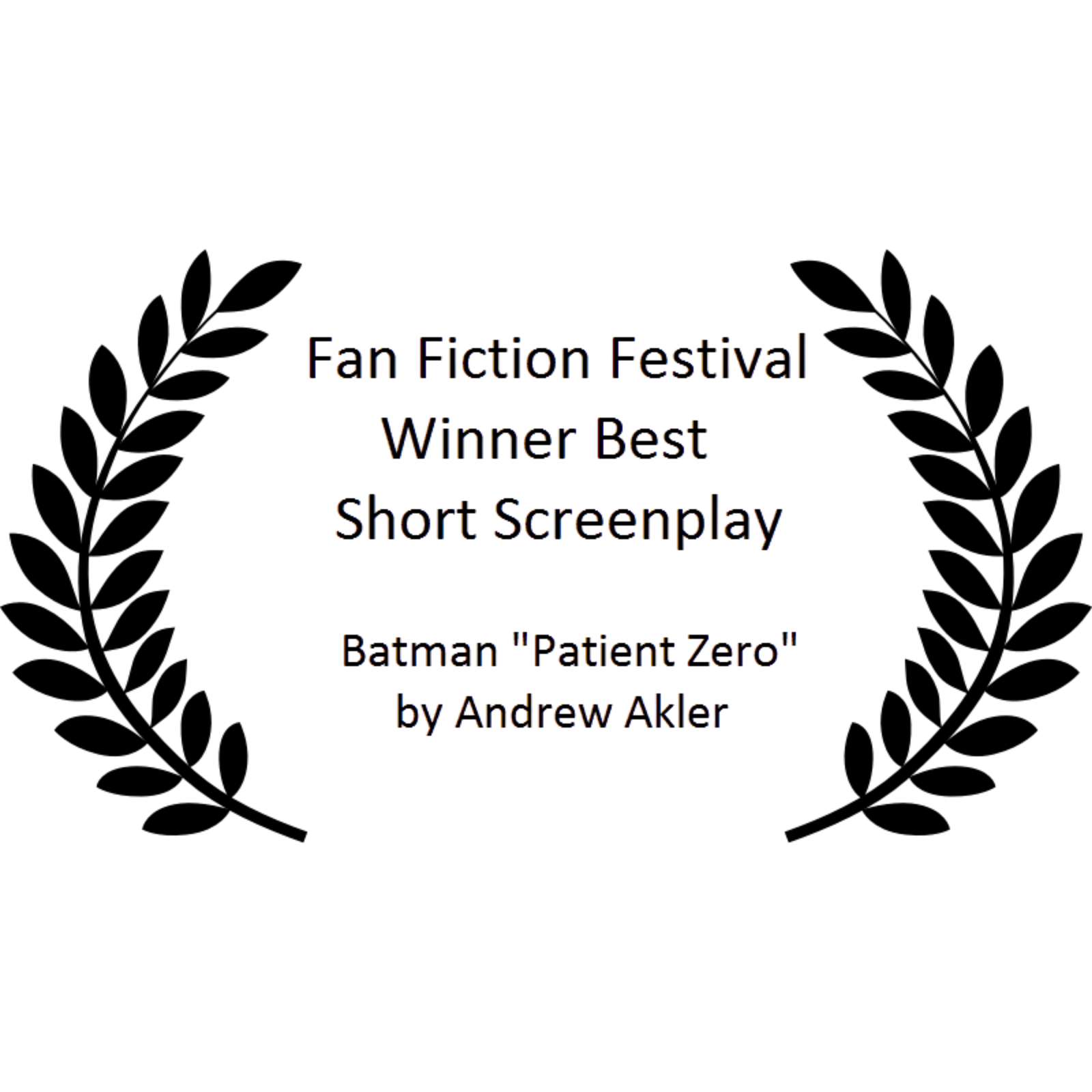 Fan Fiction Festival (Winner-Best Short Screenplay)